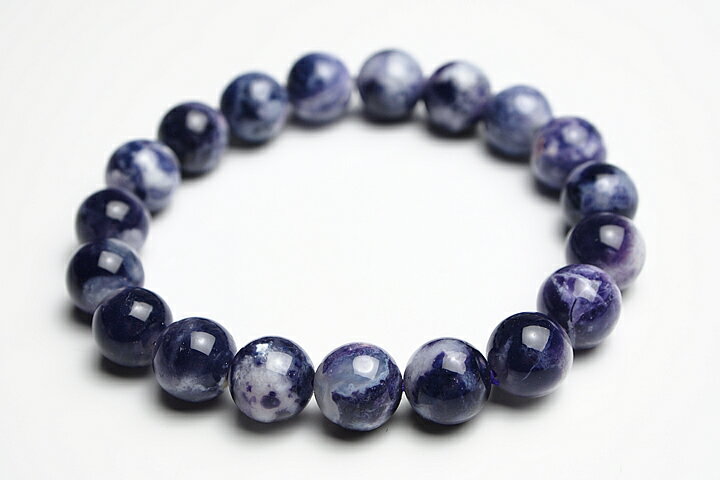 ファイナルグレード10mmティファニーストーンブレスレットディープカラー　アメリカ　ユタ州産