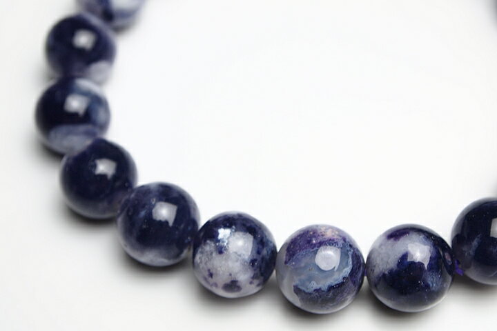 ファイナルグレード10mmティファニーストーンブレスレットディープカラー　アメリカ　ユタ州産