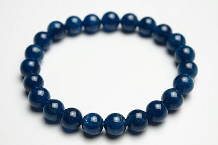 8mm4Aキャッツアイブルーアパタイトブレスレットブラジル産