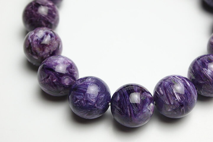 14mmチャロアイトブレスレット　ファイナルグレード