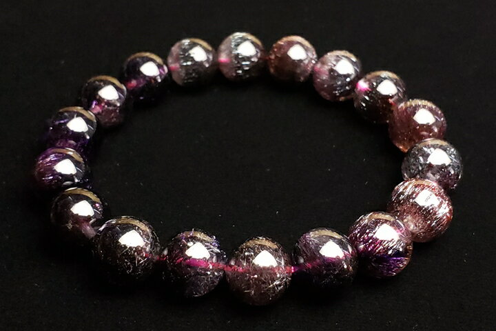 11mmスーパーセブンブレスレット　ファイナルグレード＋＋ブラジルエススピリット産