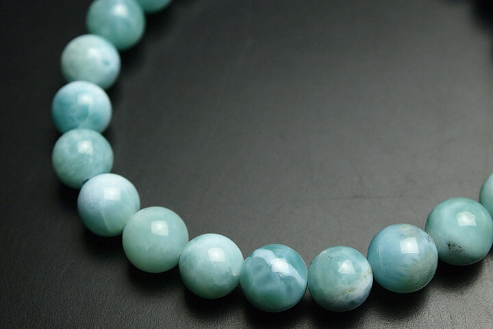 高品質3Aグレード 7mmラリマーブレスレット