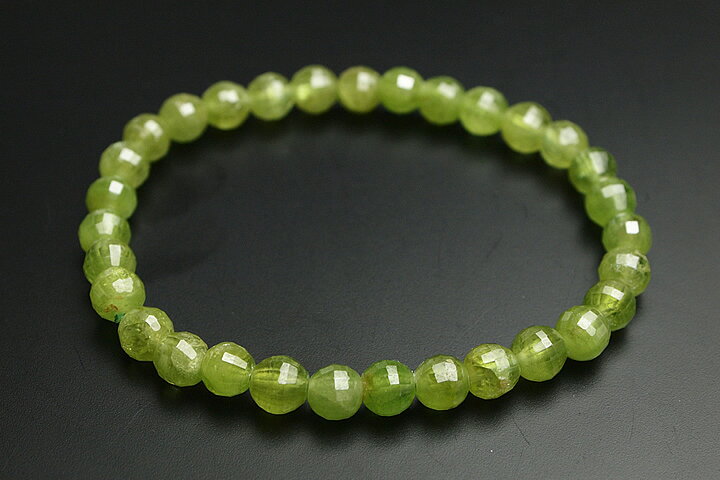 5mmスフェーンカットブレスレット　ファイナルグレード++
