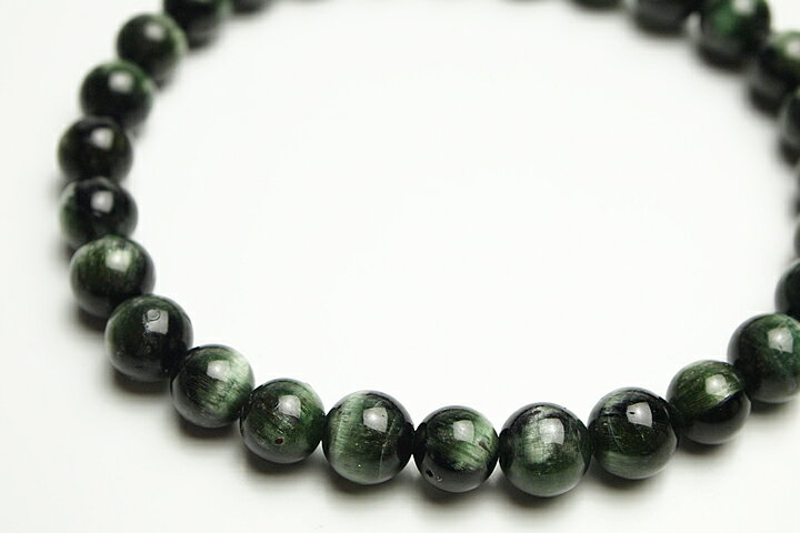 6.5mmキャッツアイトルマリンブレス　ファイナルグレード