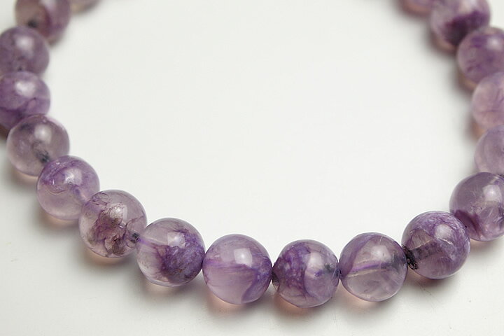 7.5mmチャロアイトシリカブレスレット ファイナルグレード