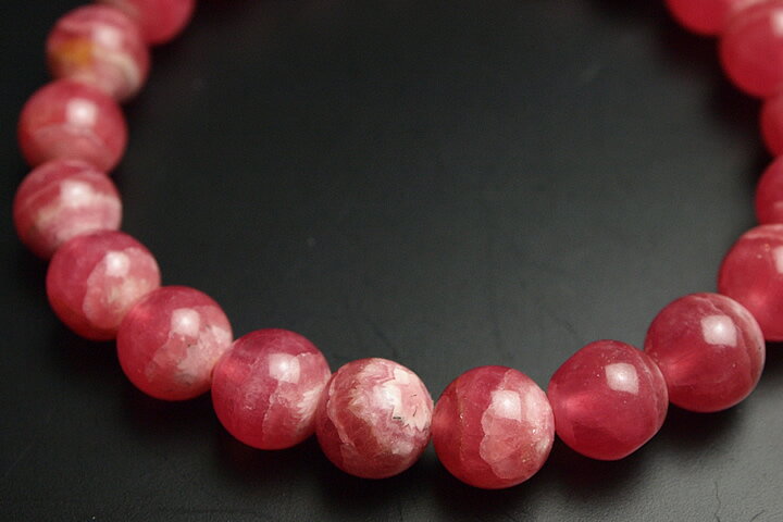 8.5mmインカローズブレスレット　高品質6A