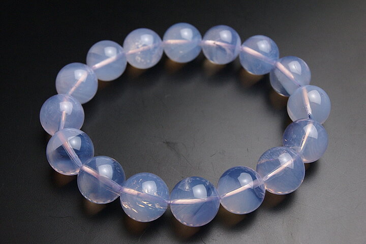 13mmラベンダークォーツブレスレット高品質グレード