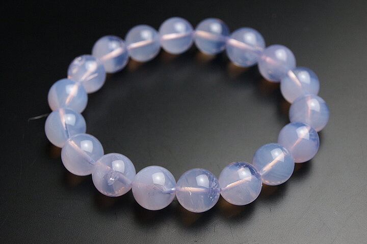 11mmラベンダークォーツブレスレット高品質グレード