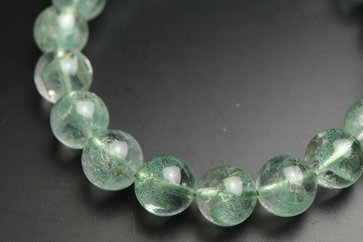 9.5mmグリーンファントムブレスレット プレミアムグレード