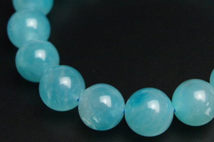 11.5mmアマゾナイトブレスレットファイナルグレード ペルー産