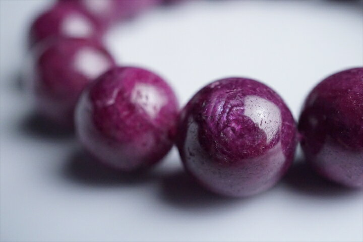 13.5mmスタールビーブレスレット　高品質グレード