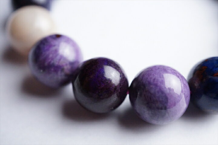 12.5mmマルチカラースギライトブレスレット　ファイナルグレード