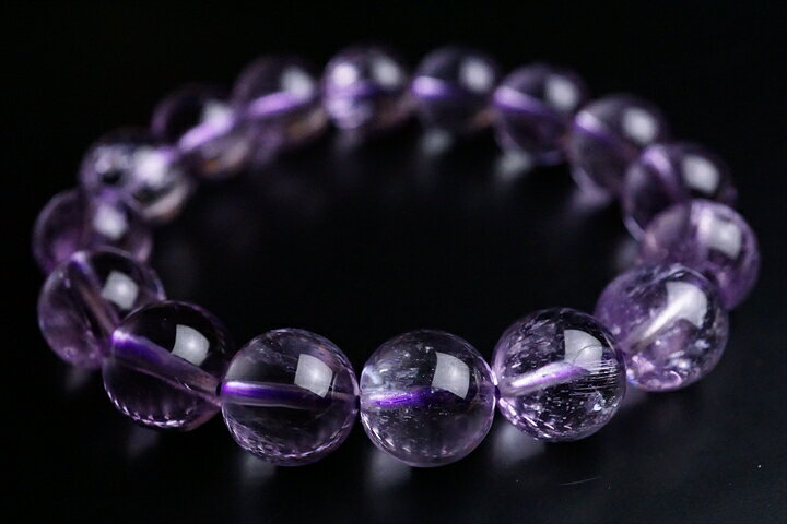 13mmクンツァイトブレスレットファイナルグレード++