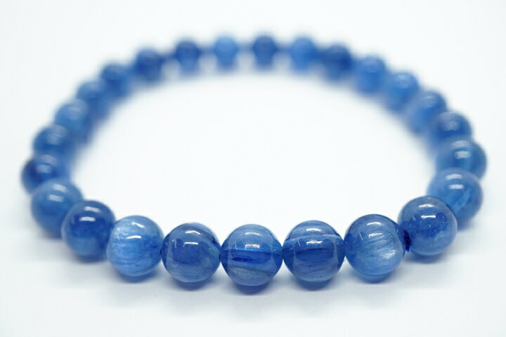 7.5mmカイヤナイトブレスレット ファイナルグレード+++ ブラジル産