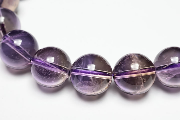 【丸ビーズ】ストロベリーサンストーン 6mm (ブレスレット約1本分) 【パワーストーン 天然石 アクセサリー 半連売り】