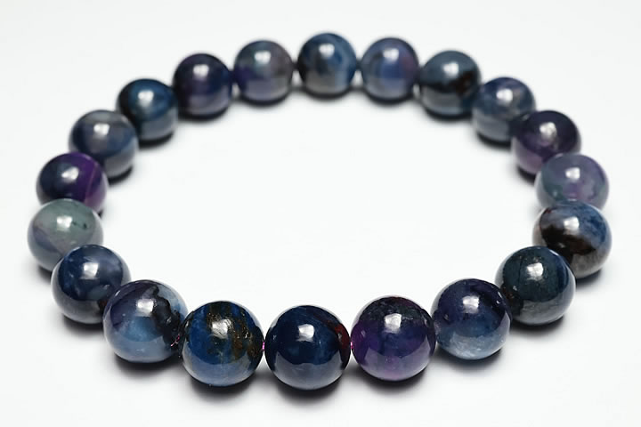 10mmマルチカラースギライトブレスレット　ファイナルグレード++++