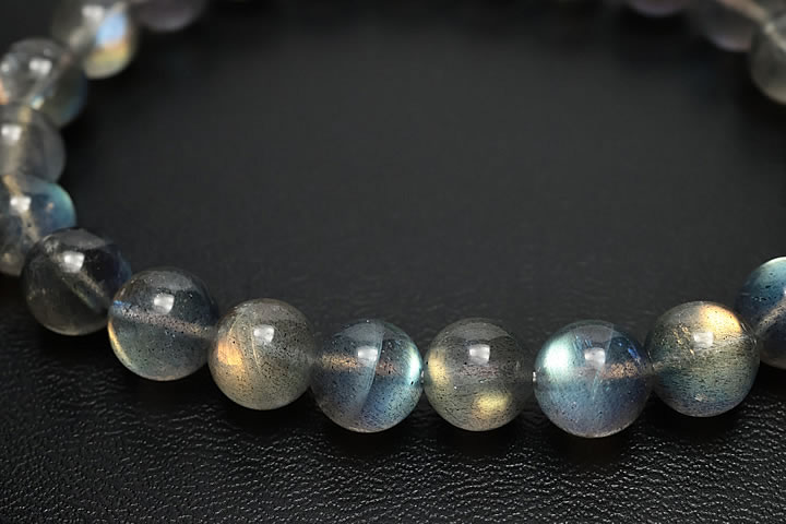 8mm6A宝石質ラブラドライトブレスレット