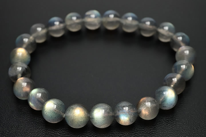 8mm6A宝石質ラブラドライトブレスレット