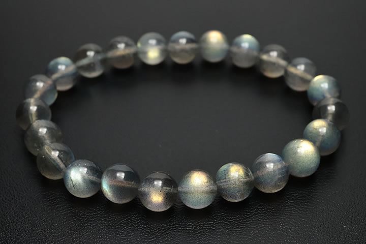 樂天商城 - 8mm6A宝石質ラブラドライトブレスレット