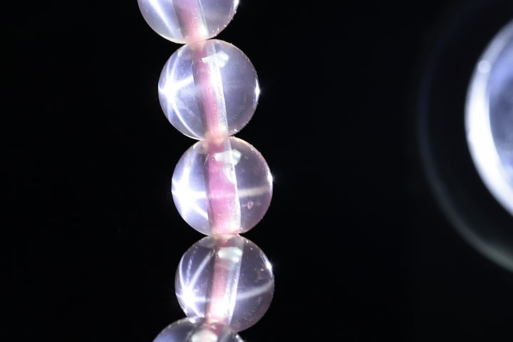 6.5mmスターローズブレスレット ファイナルグレード