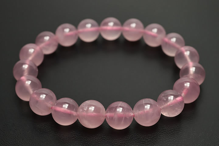 10mmディープカラーマダガスカルローズブレスレット トップグレード