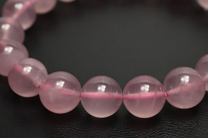 10mmディープカラーマダガスカルローズブレスレット トップグレード