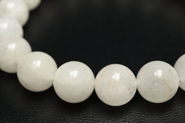 10mm山梨県産　甲州乙女水晶ブレスレット　産地保証カード付き