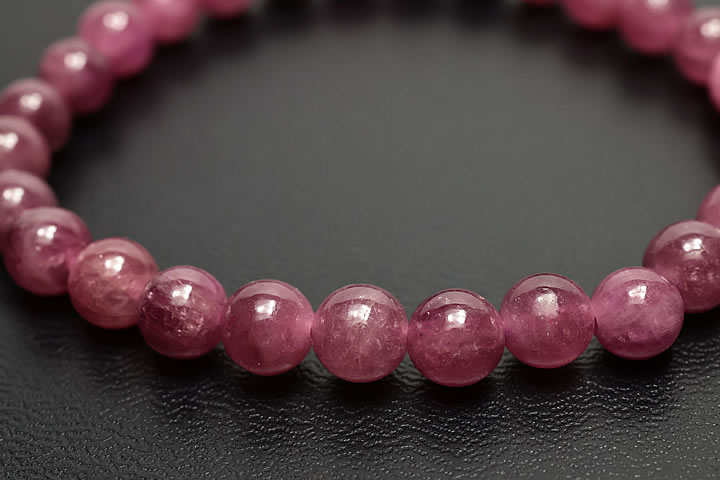 6mmキャンディピンクトルマリンブレスレット