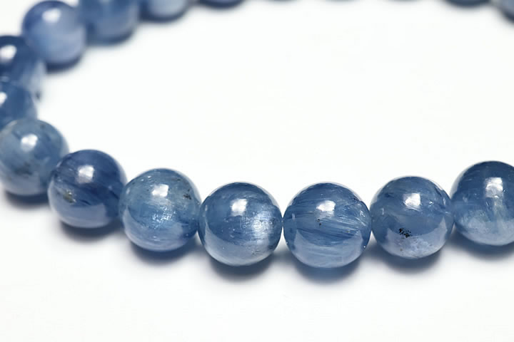 8mmカイヤナイトブレスレット ファイナルグレード+++ ブラジル産