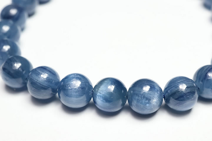 8.5mmカイヤナイトブレスレット ファイナルグレード ブラジル産