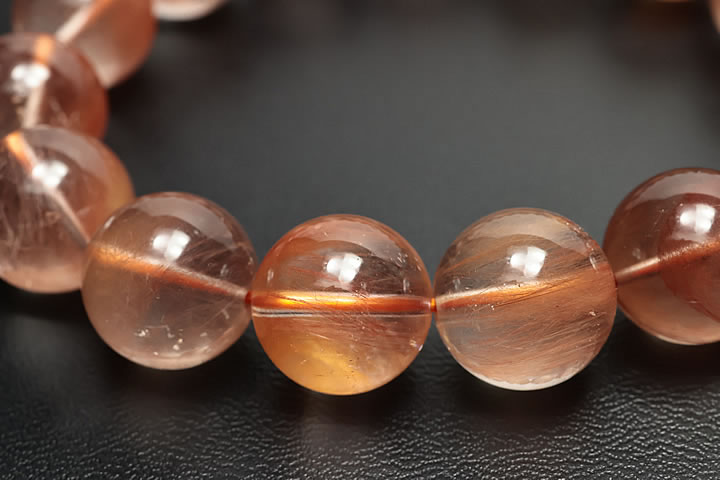 14mmレッドラビットヘアーブレスAAA