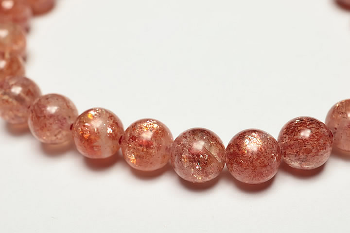 7mmサンストーンブレス　プレミアムグレード