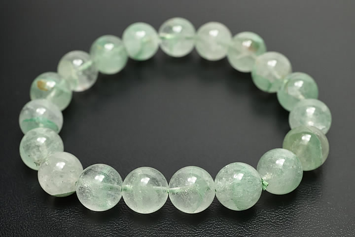 10mmグリーンファントムブレスレット マダガスカル産