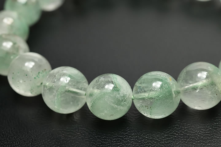 10mmグリーンファントムブレスレット マダガスカル産