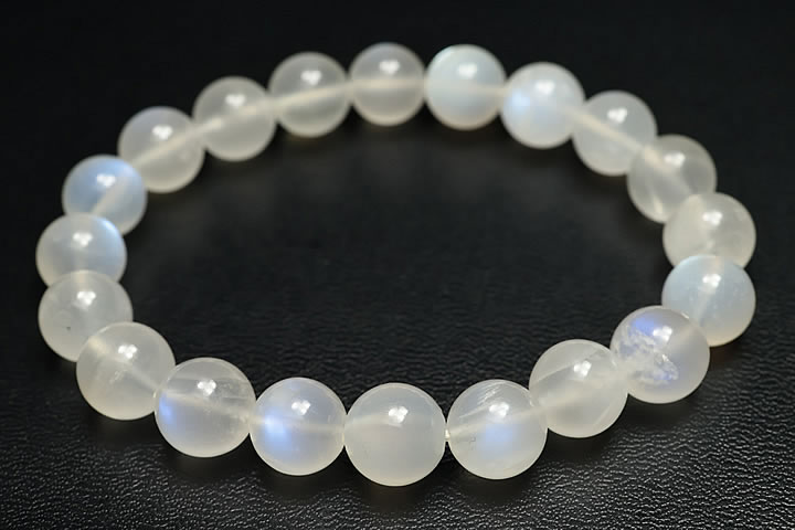 9mmロイヤルブルームーンストーンブレス ファイナルグレード