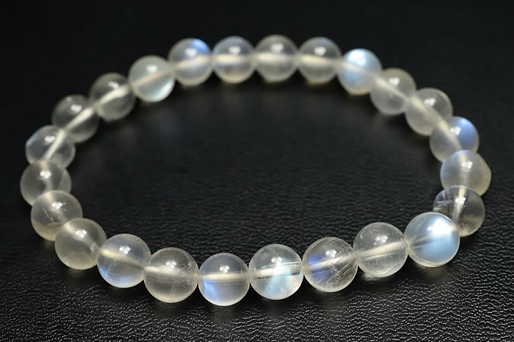 7mmロイヤルブルームーンストーンブレス ファイナルグレード