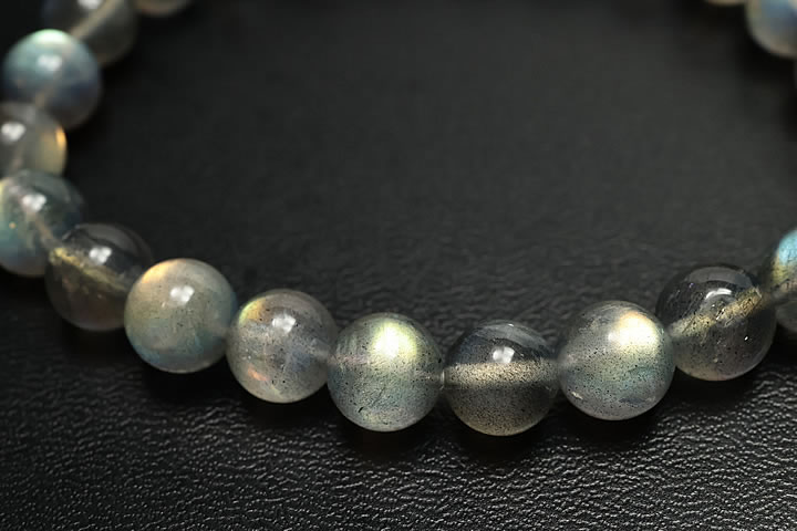 8mm6A宝石質ラブラドライトブレスレット