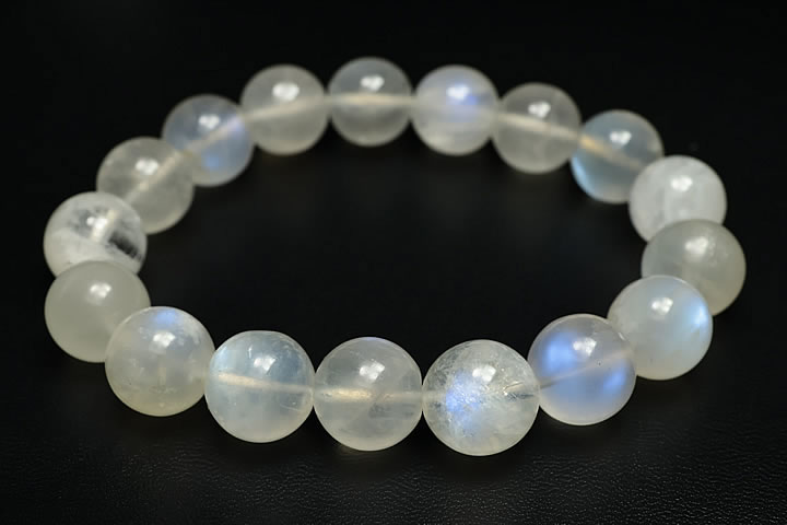 12mmロイヤルブルームーンストーンブレス ファイナルグレード