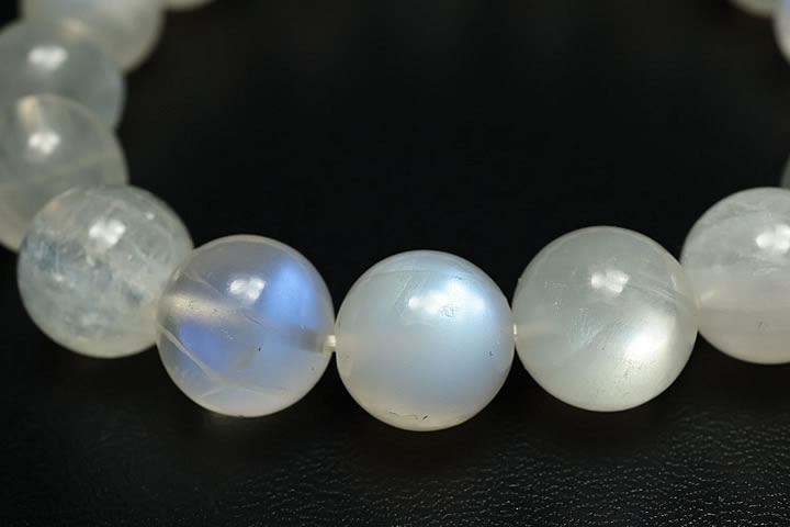 12mmロイヤルブルームーンストーンブレス ファイナルグレード