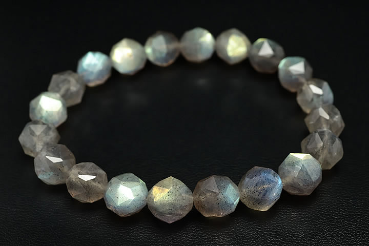 10mmラブラドライトブレスレット スターカット ファイナルグレード