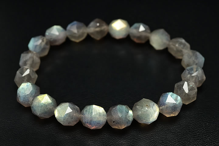 10mmラブラドライトブレスレット スターカット ファイナルグレード