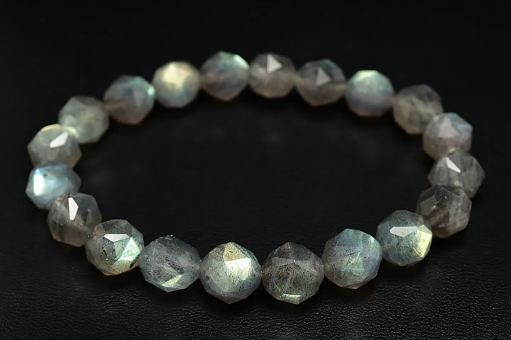 10mmラブラドライトブレスレット スターカット ファイナルグレード
