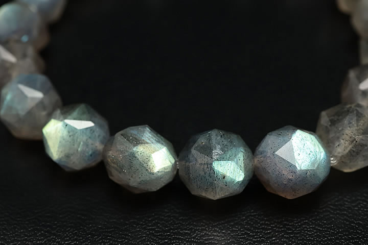 10mmラブラドライトブレスレット スターカット ファイナルグレード