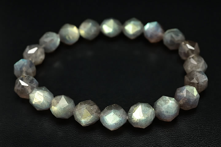10mmラブラドライトブレスレット スターカット ファイナルグレード
