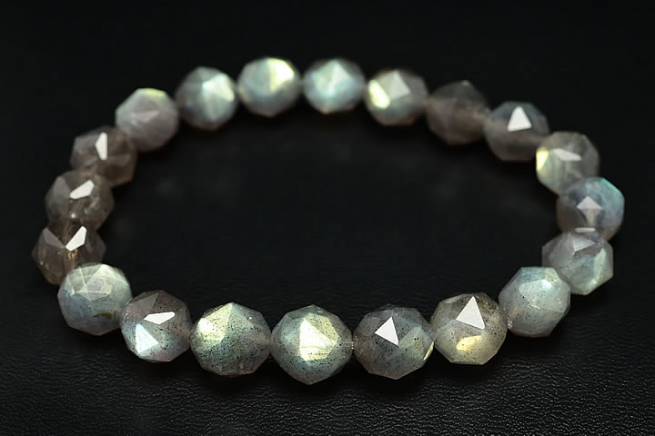 10mmラブラドライトブレスレット スターカット ファイナルグレード