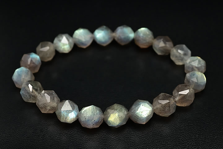 10mmラブラドライトブレスレット スターカット ファイナルグレード