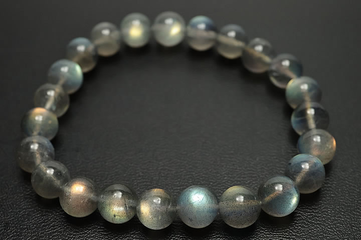 8mm6A宝石質ラブラドライトブレスレット