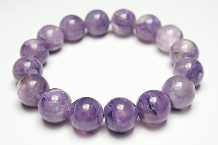 10mmピンクチャロアイトブレスレットファイナルグレード