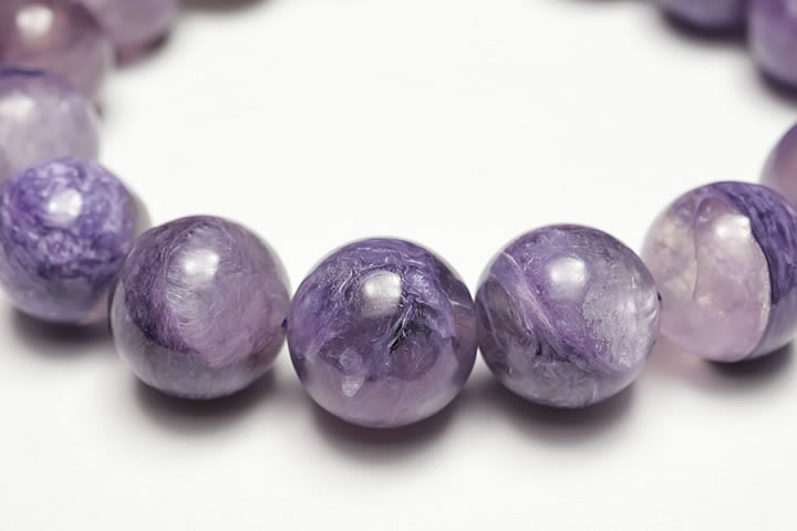 10mmピンクチャロアイトブレスレットファイナルグレード