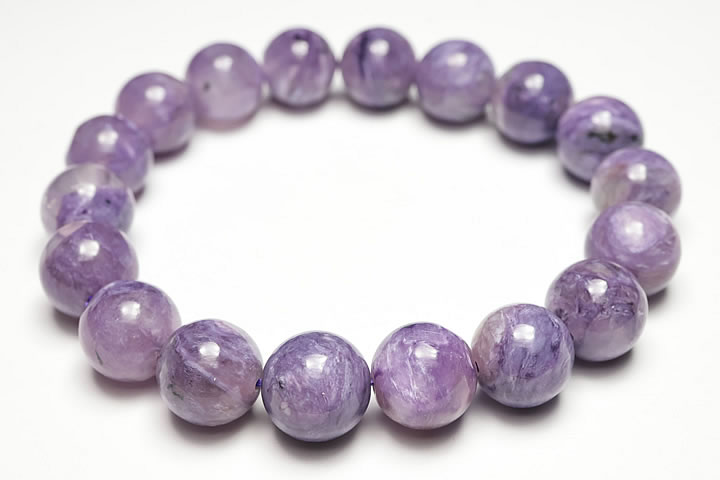 10mmピンクチャロアイトブレスレットファイナルグレード